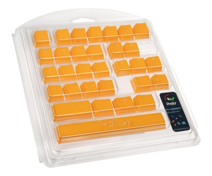 Klawiatura Ducky Rubber Keycap Ducky Yellow DKSA31-USRDYNNO1